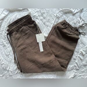Nicole Miller Brown Cargo Trousers